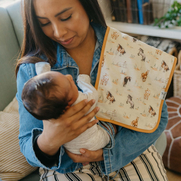 Copper Pearl - Cheyenne Burp Cloth