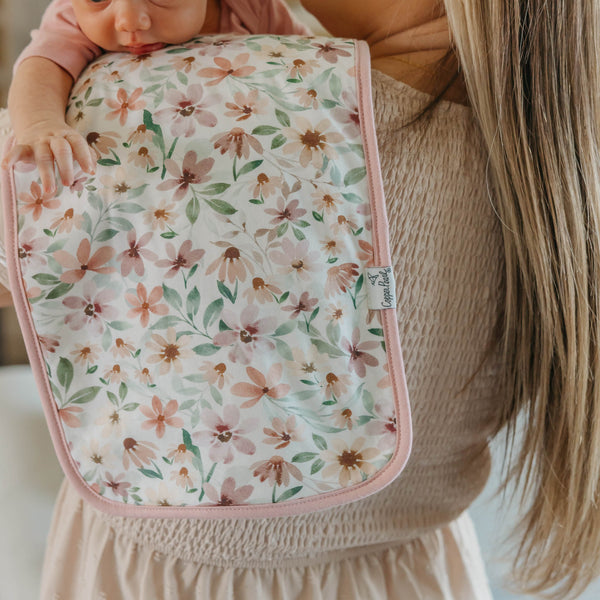 Copper Pearl - Natalie Burp Cloth