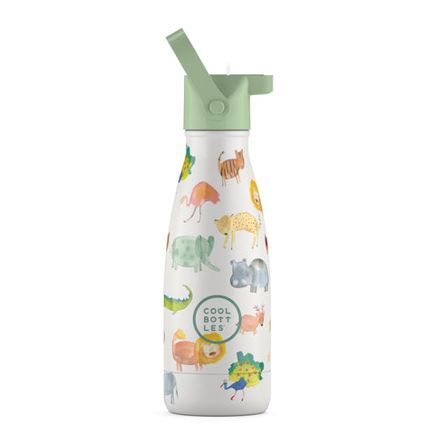 Cool Bottles - Kids 260ml - Adventures Series - African Safari