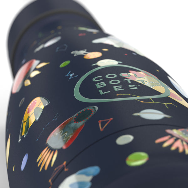Cool Bottles - Kids 260ml - Adventures Series - Space Rockets