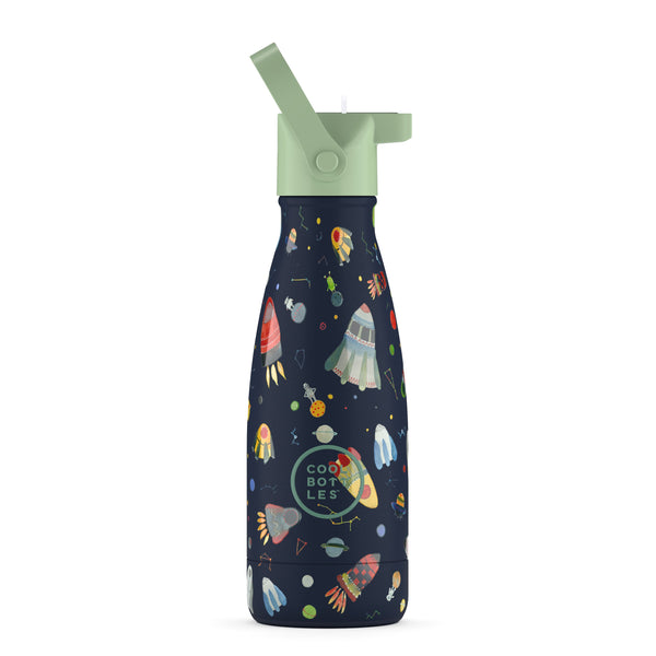 Cool Bottles - Kids 260ml - Adventures Series - Space Rockets