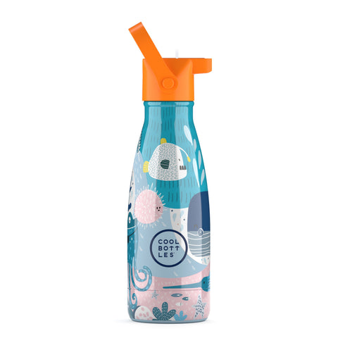 Cool Bottles - Kids 260ml - Animal Series - Sea World