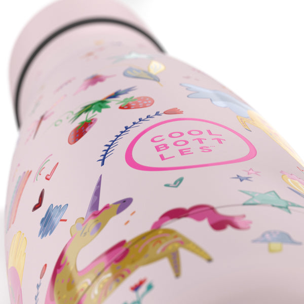 Cool Bottles - Kids 350ml -Fantasy Series - Funny Unicorns