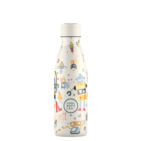 Cool Bottles - Kids 350ml - Playland Series - Messy Robots