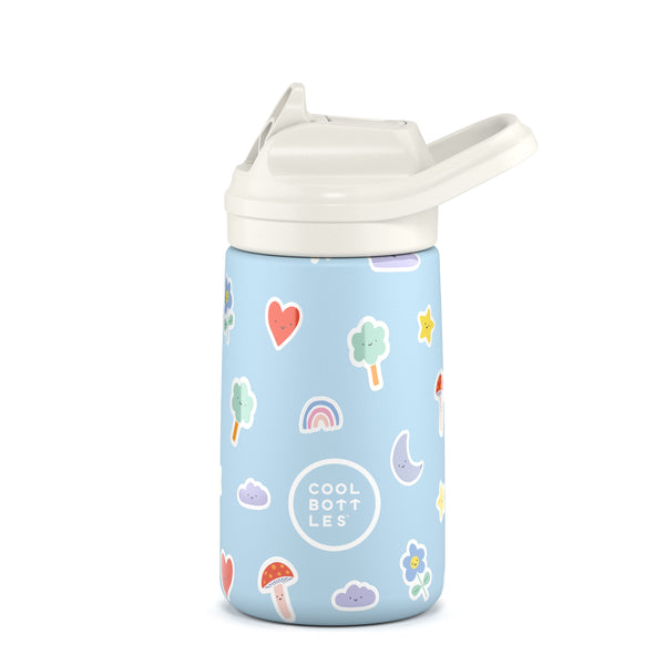 Cool Bottles - Kiddies 350ml - Dreamworld Series - Rainbow Clouds