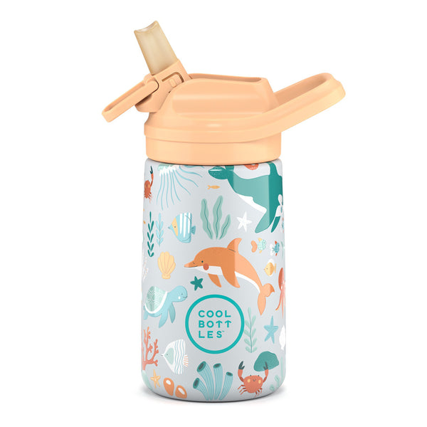 Cool Bottles - Kiddies 350ml - Habitat Series - Underwater World