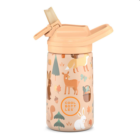 Cool Bottles - Kids 350ml - Habitat Series - Woodland Buddies
