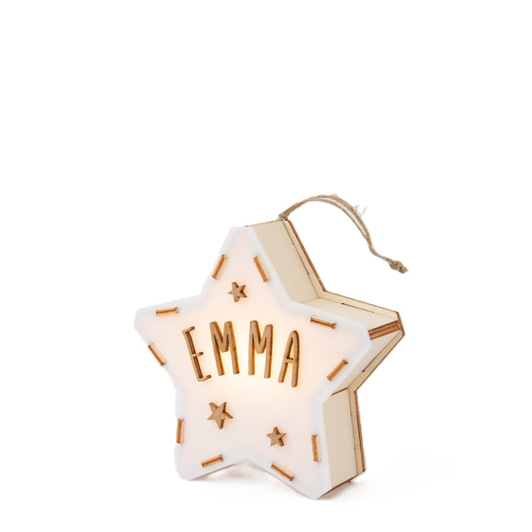 Vintiun - Mini Star Lamp Battery Powered + Lettering Kit