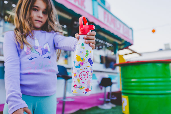 Cool Bottles - Kids 350ml - Playland Series - Sweet Mermaids