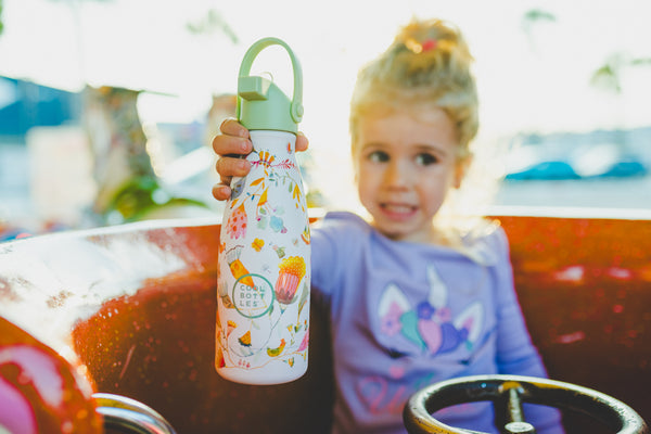 Cool Bottles - Kids 260ml - Adventures Series- Spring Flowers