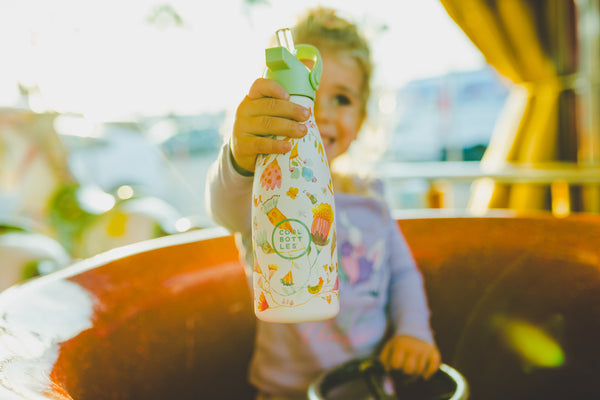 Cool Bottles - Kids 260ml - Adventures Series- Spring Flowers