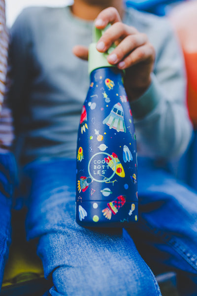 Cool Bottles - Kids 260ml - Adventures Series - Space Rockets