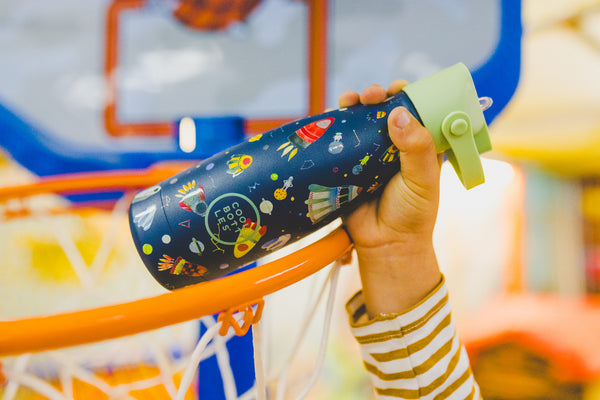 Cool Bottles - Kids 260ml - Adventures Series - Space Rockets