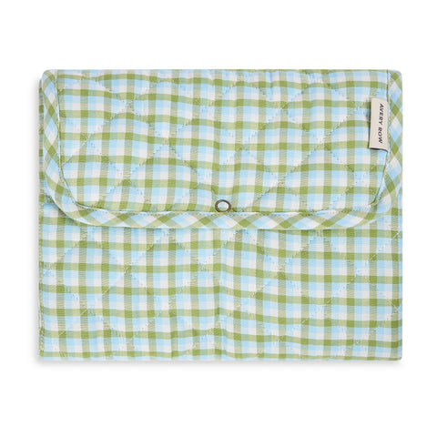 Avery Row - Travel Changing Mat - Greenhouse Gingham