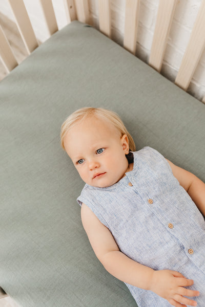 Copper Pearl - Briar Premium Crib Sheet