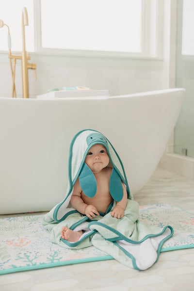 Copper Pearl - Character Hooded Towel - Wade