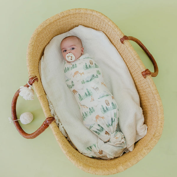 Copper Pearl - Grayson Swaddle Blanket