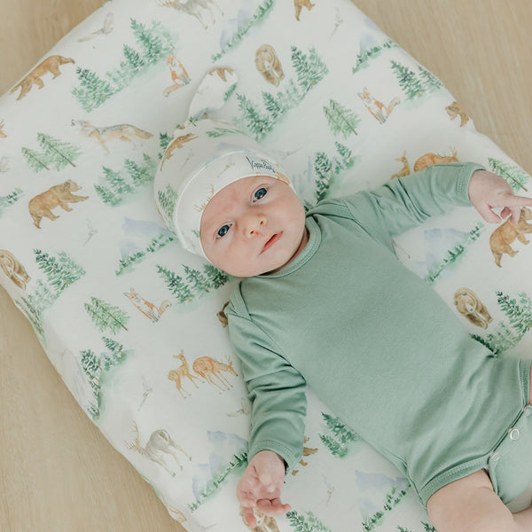 Copper Pearl - Grayson Top Knot Hat