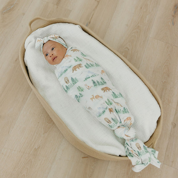 Copper Pearl - Grayson Swaddle Blanket