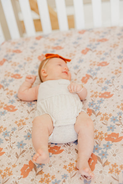 Copper Pearl - Eden Premium Crib Sheet