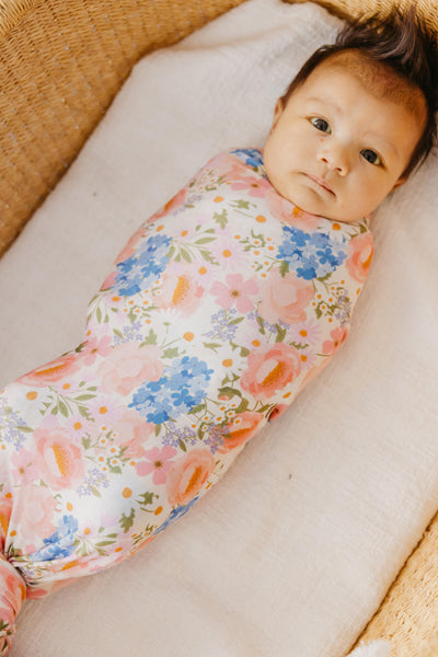 Copper Pearl - Penelope Bamboo Swaddle Blanket