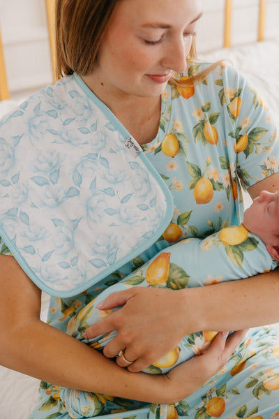 Copper Pearl -  Melody Burp Cloth
