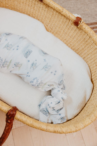 Copper Pearl - Grogu Swaddle Blanket