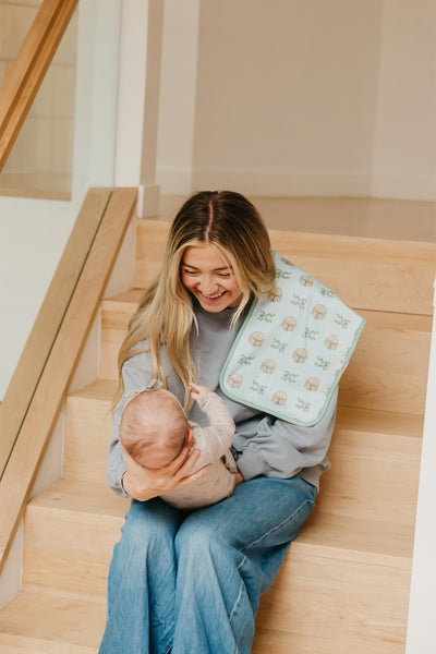 Copper Pearl -  Grogu Burp Cloth