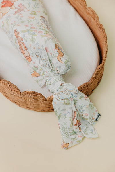 Copper Pearl - Winnie the Pooh a Walk on the Waterside Swaddle Blanket