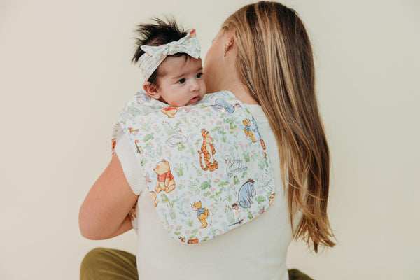 Copper Pearl - Winnie the Pooh a Walk on the Waterside Burp Cloth
