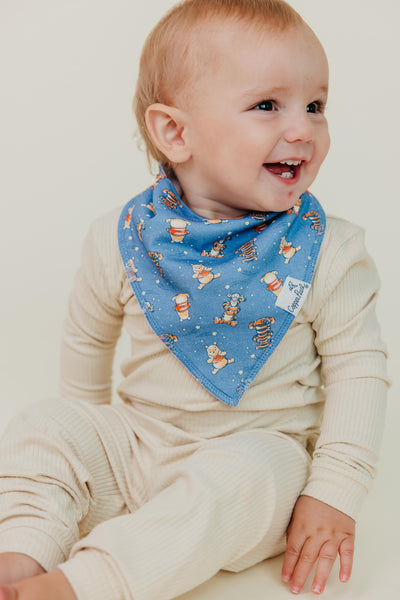 Copper Pearl - Winnie the Pooh and Tigger 6-Pack Bibs