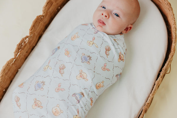 Copper Pearl - Classic Winnie the Pooh Swaddle Blanket