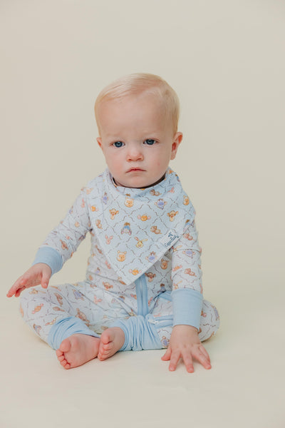 Copper Pearl - Winnie the Pooh and Tigger 6-Pack Bibs