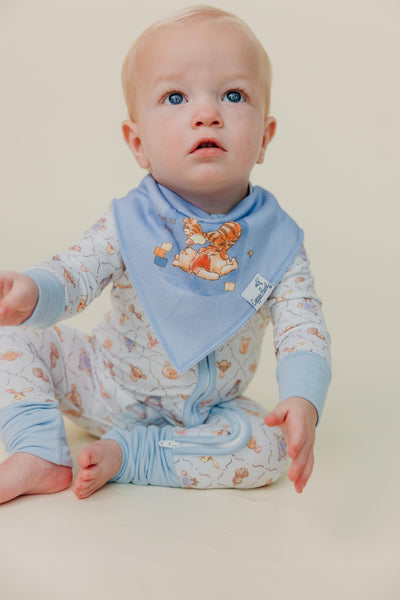 Copper Pearl - Winnie the Pooh and Tigger 6-Pack Bibs