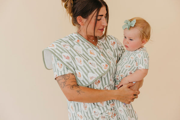 Copper Pearl - Gigi Burp Cloth