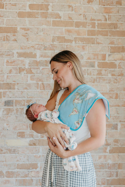 Copper Pearl - Dino Explorer Burp Cloth