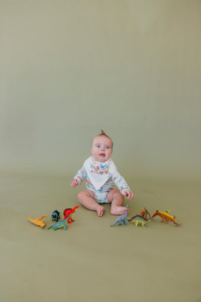 Copper Pearl - Dino Explorer Bibs