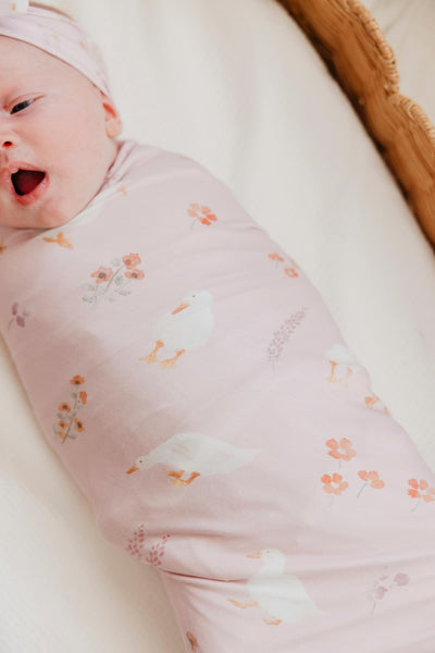 Copper Pearl - Gigi Swaddle Blanket