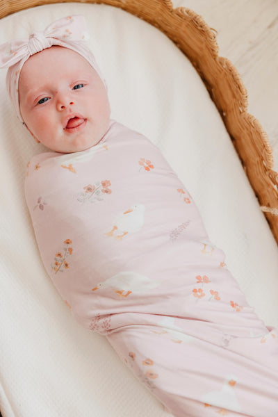 Copper Pearl - Gigi Swaddle Blanket