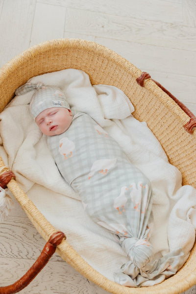 Copper Pearl - Baker Swaddle Blanket