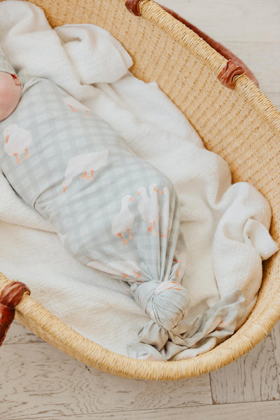 Copper Pearl - Baker Swaddle Blanket