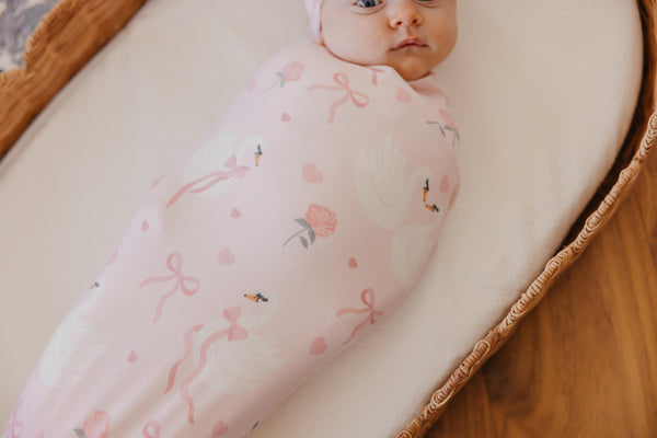 Copper Pearl - Adelia Swaddle Blanket