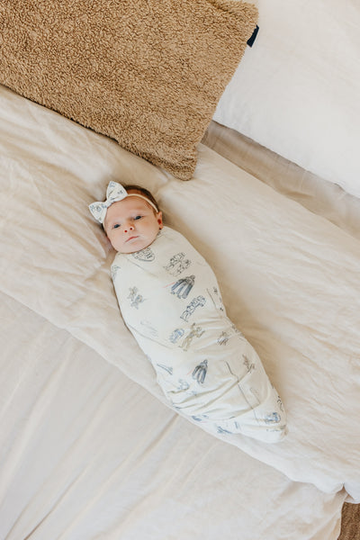Copper Pearl - Tatooine Swaddle Blanket