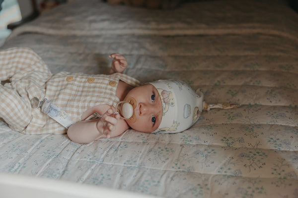 Copper Pearl - Hunny Top Knot Hat