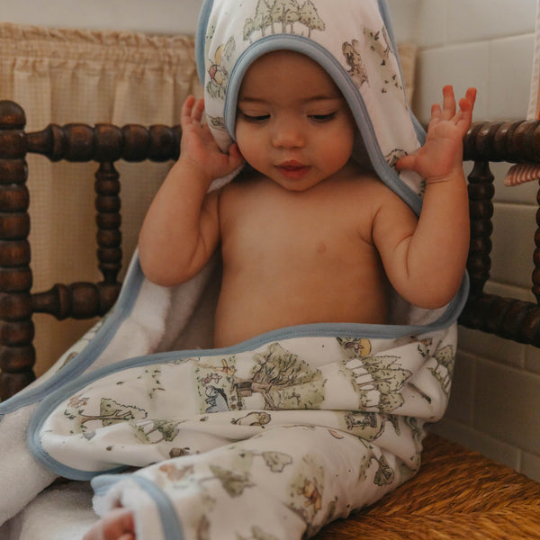 Copper Pearl - Hundred Acre Wood Premium Knit Hooded Towel