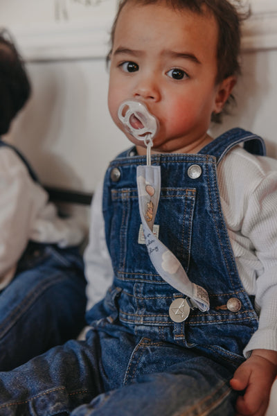 Copper Pearl - Hundred Acre Wood Binky Clips