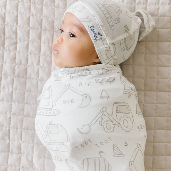 Copper Pearl - Gage Top Knot Hat