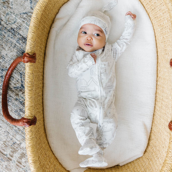 Copper Pearl - Gage Top Knot Hat