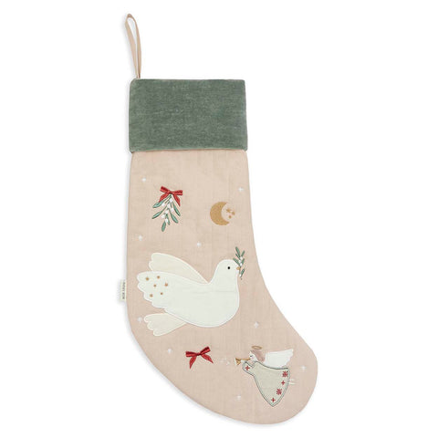 Avery Row - Christmas Stocking - Dove