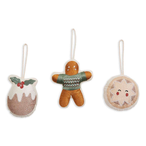 Avery Row - Christmas Tree Decorations - Gingerbread